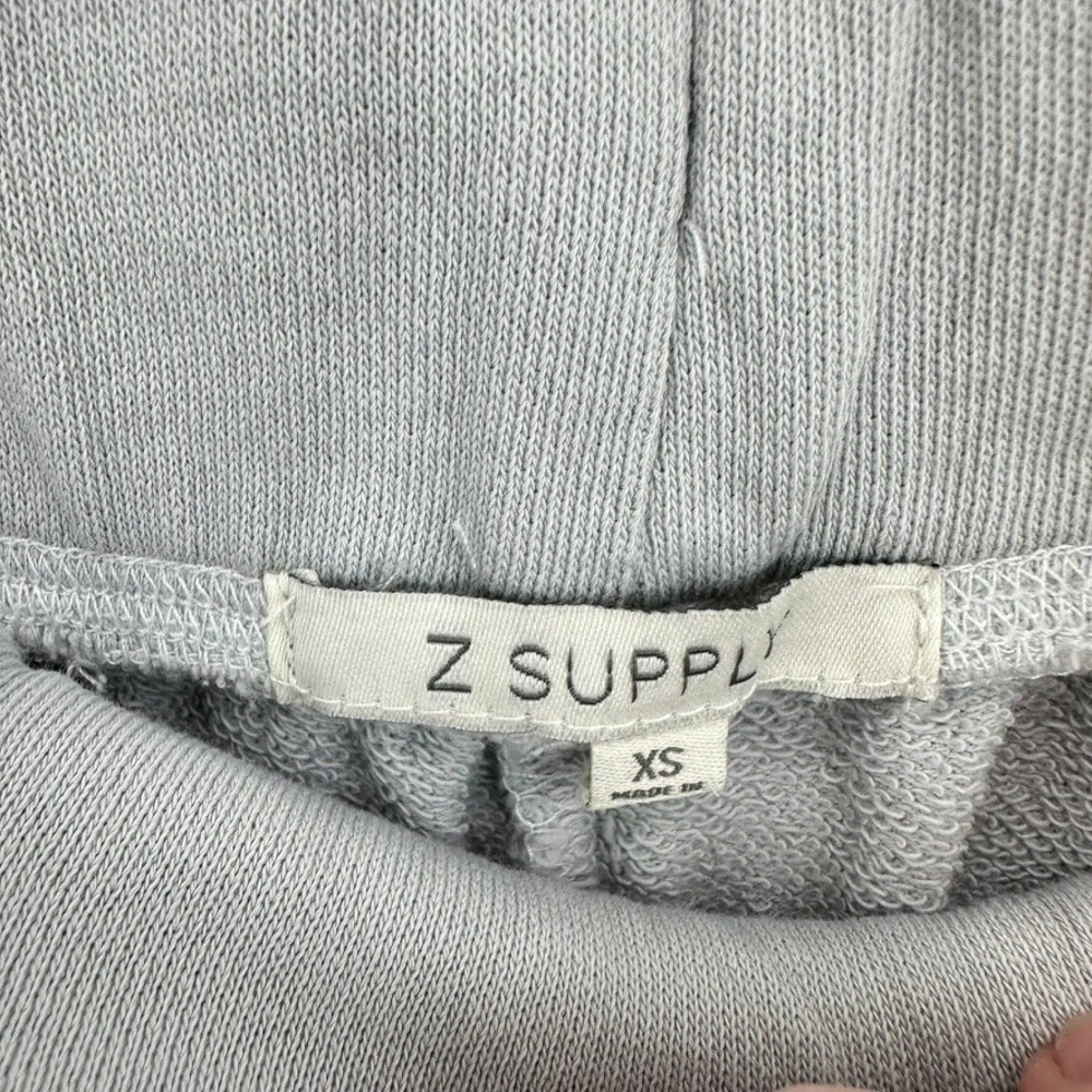 Z Supply Womens XS Gray Drawstring Waist Pocket Loungewear Wide Leg Pants - Picture 3 of 9